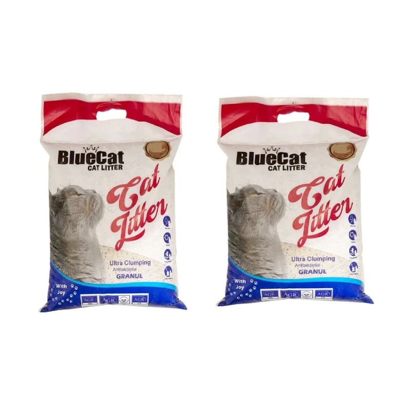 خاک بستر گربه کربن بلوکت  مدل  anti bacterial digiapet وزن 5 کیلوگرم مجموعه دو عددی
